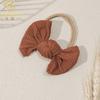 Europa e Estados Unidos cross-border novo bebê outono e inverno arco infantil headband cocar nylon jacquard elástico bebê faixa de cabelo