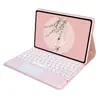 Adecuado para 2025 Lenovo Zhaoyang K10C 10.1 pulgadas Funda Protectora con Teclado Bluetooth Tablet Inalámbrico Táctil Retroiluminado
