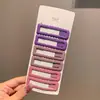 Grampo de Cabelo Onda Quadrada Dopamina Feminino Novo Estilo 2024 Grampo BB para Cabelo Quebrado Grampo para Franja Dianteira Grampo para Cabeça