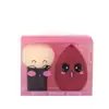 Creativo Lindo Bola Molienda Calabaza Gotas de Agua Forma Especial Huevo de Belleza Set Doble Uso Seco y Húmedo Huevo de Maquillaje Color Herramienta de Maquillaje Belleza
