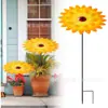 Sombrilla para Plantas de Exterior Planta en Maceta Decorativa Parasol Solar Planta Pequeña Parasol de Jardín Parasol con Forma de Flor Protección Solar