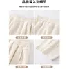 Pantalones Anchos de Chenilla Marrones para Mujer, Novedad Otoño e Invierno 2025, de Cintura Alta Rectos Casuales para Figuras Pequeñas, Forrados de Polar