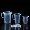 Taza Medidora Engrosada con Tapa Taza Medidora Resistente al Frío y al Calor Vaso para Agua Cocina Horneado con Escala Taza Medidora Taza Medidora de Plástico