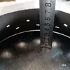Modificação de Tanque de Gás Gaseificador Queimador Saída de Fogo Lenha Fumaça Revestimento de Aço Carbono Acessórios Conjunto de Revestimento