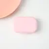 Caja portátil para lentes de contacto con dibujos animados, caja para el cuidado de la miopía, caja complementaria, caja de almacenamiento para lentes de contacto