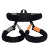 Cinto de Segurança para Yoga Equipamento de Segurança com Elástico para Interior Cinto de Segurança para Sentar Dança Aérea Yoga Calça de Segurança para Pendurar na Parte Traseira
