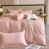 Conjunto de Quatro Peças para Bordado de Têxteis para Casa em Nantong Classe A para Mãe e Bebê Capa de Edredom Lençol Roupa de Cama Amiga da Pele para Dormir Nu