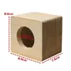 Gabinete de Áudio de Madeira, Subwoofer Feito à Mão, Caixa de Madeira para Áudio de Carro DIY, Caixa Vazia, Corpo de Madeira, Caixa de Madeira Maciça Doméstica