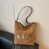 Nova Bolsa Tote de Grande Capacidade para Outono e Inverno para Trabalho e Deslocamento 2025 Feminina Casual Simples Versátil Bolsa de Ombro Ins