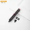 Acero inoxidable 304 alargado engrosado caja de perno oculto tipo caja perno de núcleo sólido perno de puerta de doble apertura invisible antirrobo