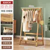 Arara de Roupas de Chão Quarto Sala de Estar Doméstico Simples Varanda Varal Arara de Roupas Armazenamento Armazenamento Cabideiro