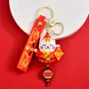 Figuritas de llavero de goma blanda de anime de dibujos animados, colgantes para mochila, accesorios para bolsos, pequeños adornos, al por mayor en stock para tiendas