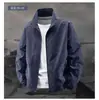 Ropa de Fujian Nuevo Estilo Chaqueta Casual para Hombre Resistente a las Arrugas Resistente al Desgaste Cómoda Transpirable Suave Simple Moderna Casual para Exteriores