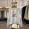 Sudadera con estampado de cachorro de dibujos animados negro, nueva de otoño e invierno 2026, suelta, casual, retro americano, prenda interior, moderna