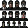 Máscara de Montar para Motocicleta al Aire Libre Cubierta Facial 3D Sudadera Deportiva Sombrero a Prueba de Polvo y Frío Forro de Casco Resistente al Viento