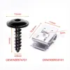Para Volkswagen Kit de Tornillo Torx y Tuerca en U para Placa Inferior de Guardabarros, Protector contra Salpicaduras, Cubierta de Parachoques
