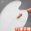 Paleta de Estudiante de Arte Paleta de Pintura de Plástico Tamaño Grande Tablero para Pintura al Óleo Acrílico Gouache Acuarela Pintura al Óleo Otra Caja de Color