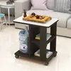Mesa de Centro Moderna Minimalista Mesa Lateral de Sofá Sala de Estar Mesa de Canto Móvel Mini Kung Fu Pequena Mesa de Café Vidro Temperado Frete Grátis