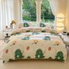Atacado do Fabricante Conjunto de Roupa de Cama Cartoon de Quatro Peças, Lençol de Cama de Peça Única, Lençol de Cama de Dormitório, Capa de Edredom, Capa de Edredom Estilo Ins, Conjunto de Três Peças, Outono 3