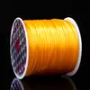 Corda Elástica Plana Círculo Grande, Resistente ao Desgaste, Adequada para Enfiamento de Contas, Pulseiras de Cristal, Fio Elástico Colorido, Joias Artesanais, Corda para Tecelagem, Atacado