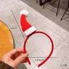 Estilo Ballet Navideño Gorro Navideño Pasador Lindo Femenino Versátil Accesorio para el Cabello de Alto Valor Clip para Flequillo Lateral Adorno para el Cabello