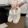 Versión de Cuero Suave~Zapatillas Mary Jane Plateadas con Diseño Calado para Mujer, Verano 2026, Adecuadas para Combinar con Faldas, Zapatos de Ballet para Mujer, Estilo Ins