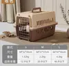 Transportadora de gato portátil para viagem, bolsa especializada para gatos, cápsula de espaço grande para cães, caixa de gato, caixa para pet, plástico