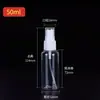 Frascos Spray para Animais de Estimação Atacado em Estoque 50ml 100ml Frascos Spray de Névoa Fina Transparentes Frascos Plásticos Dosadores de Líquido Frascos Spray de Álcool