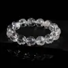 Pulsera de Cristal Blanco Natural Lemuria Cristal Semilla Lemuria Chispa Arcoíris Lemuria Blanca