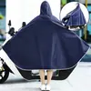 Capa de Chuva para Patinete Elétrico Longa Corpo Inteiro Anti-Chuva Torrencial Motocicleta Bicicleta Elétrica Pessoa Única Duas Pessoas Ampliada Espessada Capa de Chuva Atacado