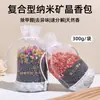 Bolsa Aromaterapia Composta, Sachê de Cristal Mineral Nano, Sachê para Carro, Bolsa de Gaze, Bolsa de Carvão, Bolsa de Carvão Ativado Desodorizante para Carro