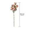 Venta de Liquidación 90% de Descuento Flores Artificiales Rosas de Cinco Cabezas Estilo Ins Flores de Simulación Fabricante Decoración del Hogar Boda Transfronteriza Venta al por Mayor