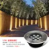 Luces subterráneas ultradelgadas LED para exteriores, impermeables, empotradas en el suelo, luces enterradas, luces de jardín, luces para césped, luces de pared exteriores, focos