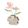 Vaso Nórdico Sala de Estar Entrada Mesa de Jantar Arranjo de Flores Enfeites Decorativos Artesanato Cerâmico para Casa Preço de Atacado