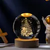 Regalo de Cumpleaños de Alta Gama Bola de Cristal Cielo Estrellado Día de San Valentín Adornos de Escritorio Luz Nocturna Decorativa Lámpara de Mesa