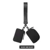 Mini monedero estilo Lulu Bolso de muñeca portátil de nailon Bolso de mano Lulu Bolsita para llaves Bolsa pequeña