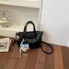 Bolsa tote de design nicho coreano para mulheres, novo modelo 2026, bolsa de mão transversal, bolsa de ombro transversal simples para o dia a dia