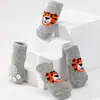 Calcetines para Mascotas, Calcetines Antideslizantes de Alta Calidad para Perros Pequeños, Protectores de Patas para Perros, Calcetines de Algodón Cálido para Teddy Poodle, Accesorios para Perros