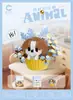 Chao Le Chuang Serie Animales de Postre Taza Micropartículas Ensamblaje Bloques de Construcción Educativo Decoración de Escritorio Al por Mayor
