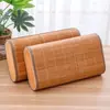 Almohada Fresca de Verano Hueca Tejida de Bambú Almohada Fresca para Adultos Cuentas de Mahjong Protección del Cuello Estudiante Refrescante de Verano Almohada de Esterilla Fresca para una Persona
