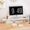 Elevador de Escritorio para Computadora de Escritorio Soporte para Monitor de Oficina Almacenamiento de Escritorio Estante para Laptop