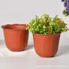 Macetas de Plástico Estilo Pastoral Retro Imitación Cerámica Macetas de Plástico para Florales y Plantas Verdes Plantación Phalaenopsis Pino Verde Macetas para Plantas Verdes
