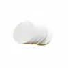 Papel para Bottons em Branco 58mm para Pintura à Mão, Bottons Redondos de Papel DIY, Papel Redondo para Rabiscos Infantis, 100 Folhas