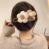 Pinza plana para el cabello que no lastima la parte posterior de la cabeza, adecuada para mujeres con cabello fino, pinza de cocodrilo elegante y exquisita, pasador versátil
