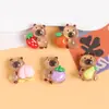 Capivara Luminosa Resina Mista Acessórios DIY Cola Creme Acessórios de Cabelo Ímã de Geladeira Acessórios Transfronteiriços Caixa Surpresa
