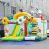 Directamente del fabricante: Resbaladilla inflable temática de insectos para niños, trampolín, cama elástica y equipo de juego para exteriores