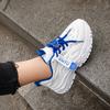 Zapatillas de Malla Transpirable de una Sola Capa para Niñas Primavera y Verano Zapatos Casuales Torre Zapatos para Niños Niños de Edad Media Zapatos Blancos para Estudiantes