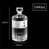 Botella Transparente para Licor de 500ml con Tapa para Licor Casero, Botella para Licor de Grano, Botella de Licor Vacía Sellada, Paquete de 0.5 kg