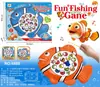 Tablero de pesca magnético giratorio eléctrico para niños de comercio exterior, juguete de pesca musical multifuncional para educación temprana para niños y niñas, venta al por mayor