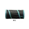 Juguete Popular para Gatos Transfronterizo Túnel para Gatos de una Sola Capa con Camuflaje Estampado de Leopardo y Cascabel, Pasaje Pequeño Plegable